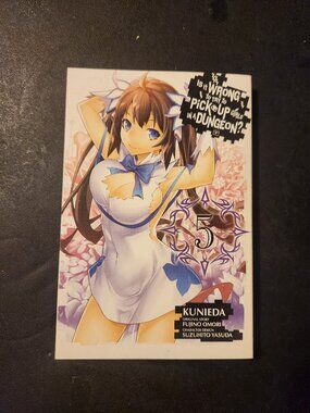 Is It Wrong To Try To Pick Up Girls In A Dungeon Maga Vol 5